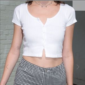 ISO — Brandy Short Sleeve Zelly Top